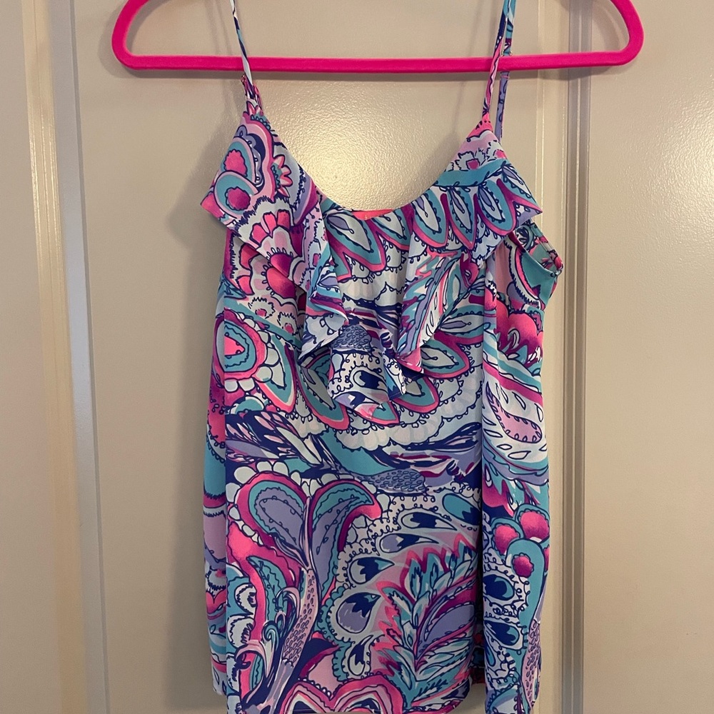 EUC Lilly Pulitzer Tank Size Large